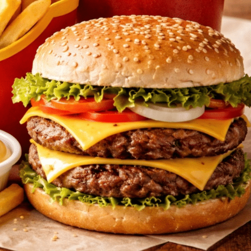 Bicky double hamburger