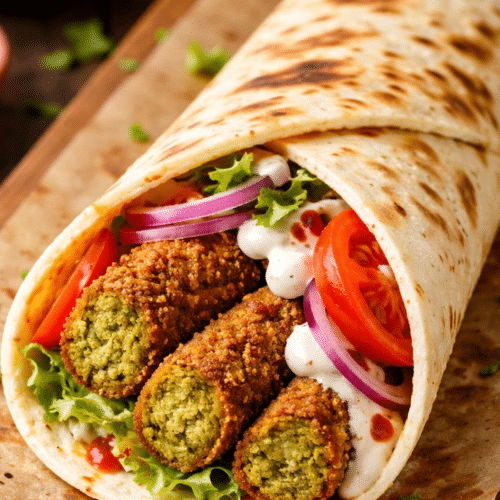 Dürüm falafel