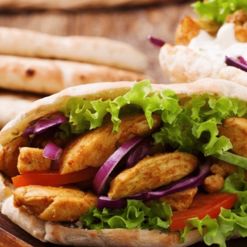 Pitta gyros poulet