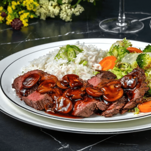 Boeuf teppanyaki