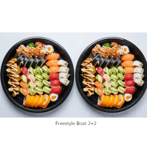 Free Style Boat (4 personen - 100 stuks)