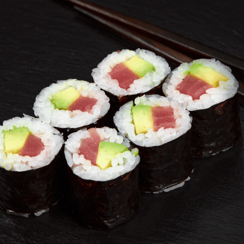 Hosomaki tonijn avocado