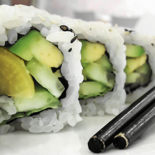 In / out komkommer avocado