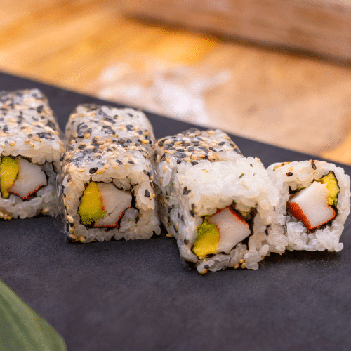 In / out krab avocado