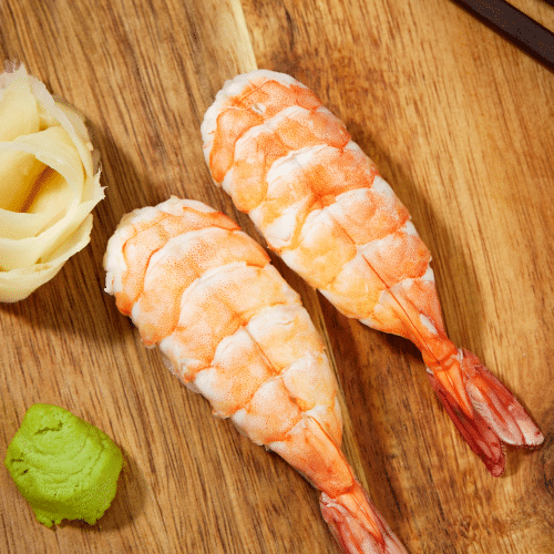 Nigiri garnaal (4 stuks)