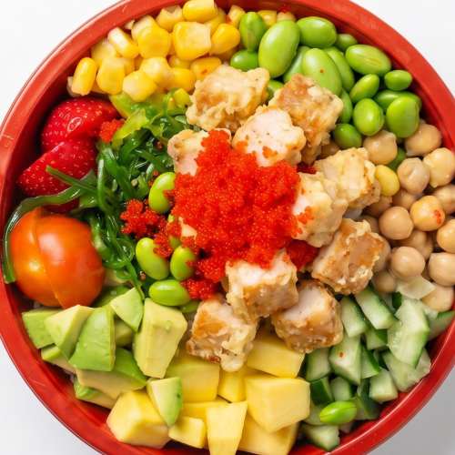 Poke bowl kip
