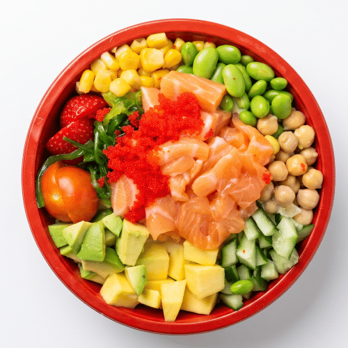 Poke bowl zalm