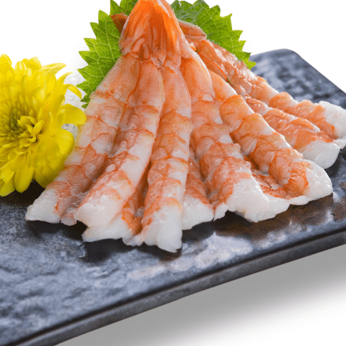 Sashimi garnaal (4 stuks)
