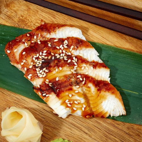 Sashimi paling (4 stuks)