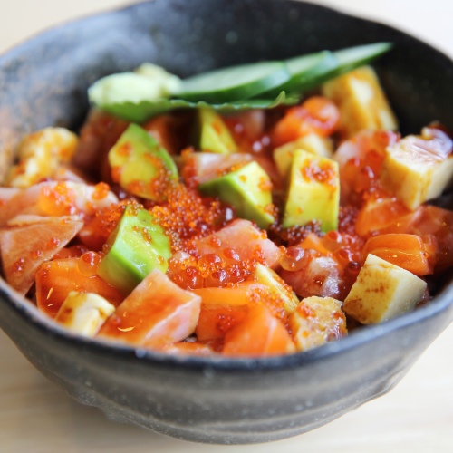 Tartaar van zalm & avocado