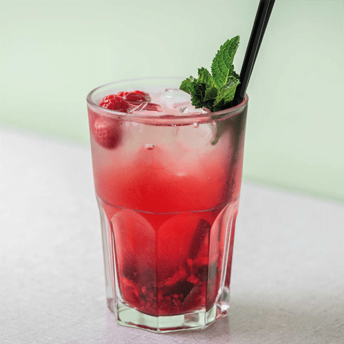 Limonade framboos - munt