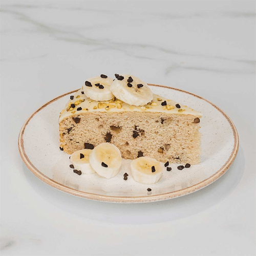 Vegan banana cake