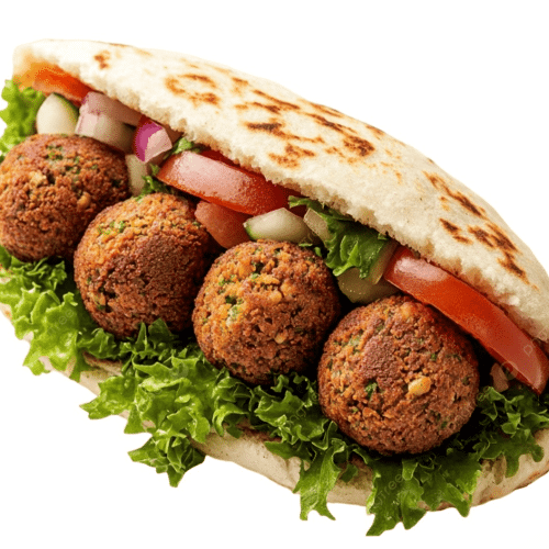 Pita falafel