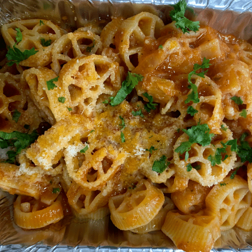 Ruote all amatriciana