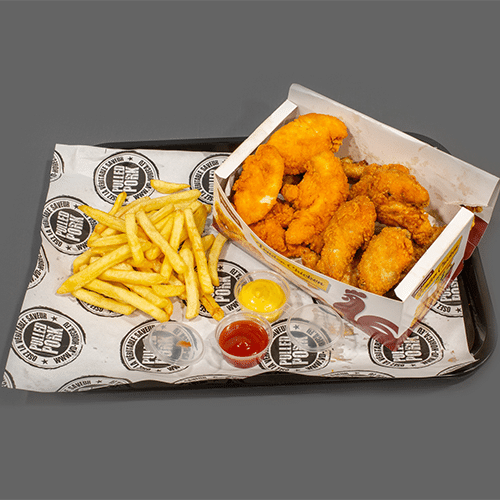 5 wings & 5 tenders