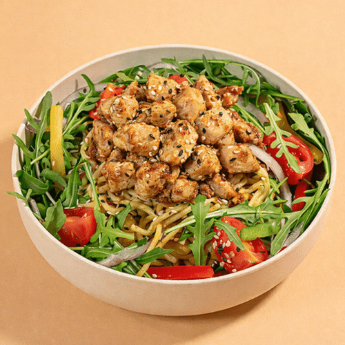 Asian umami bowl (with chicken)