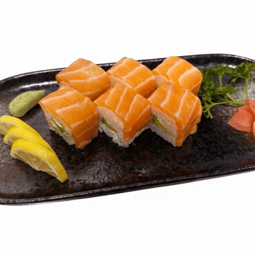 Salmon roll au cheese