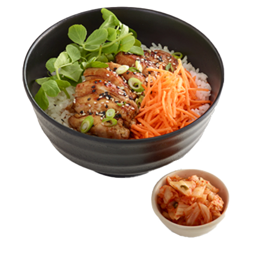 Teriyaki donburi chicken