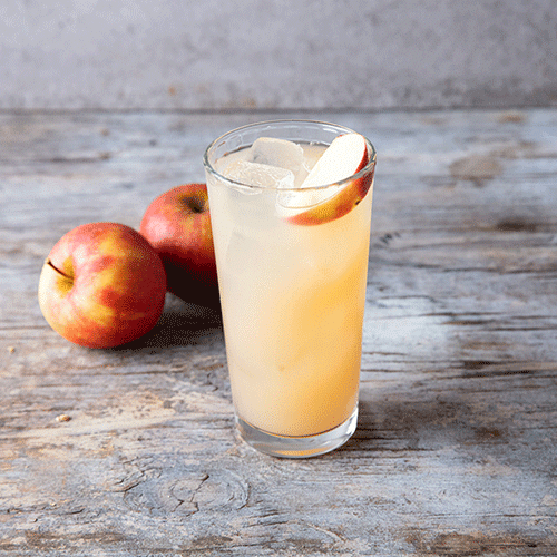 Apple rhubarb juice