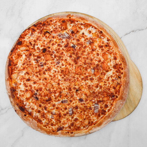 Pizza barbecue chicken