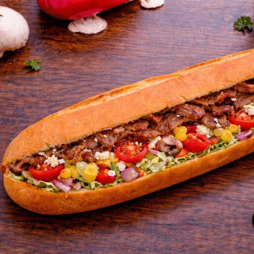 Broodje pita vegetarisch