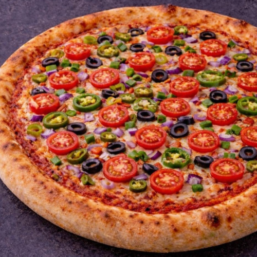 Pizza hot veggie