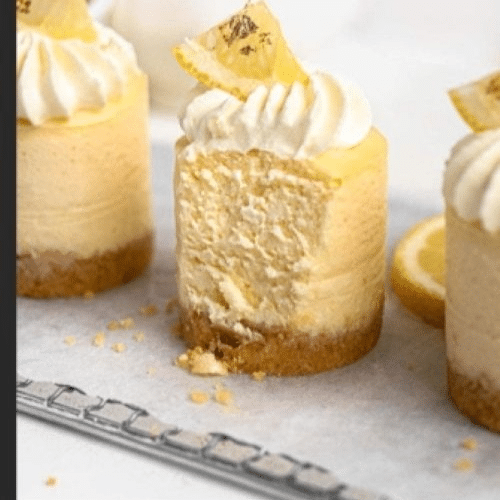 Mini cheesecake Yuzu