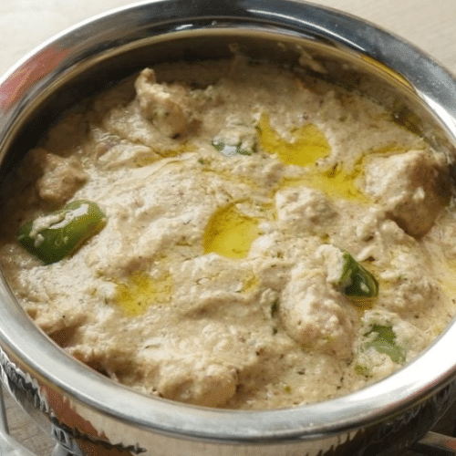 White chicken Masla With Rice