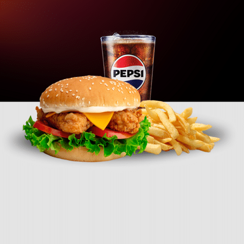 Menu chicken burger