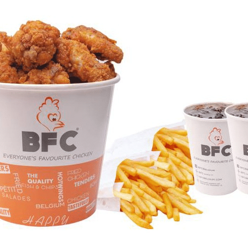 Menu duo bucket