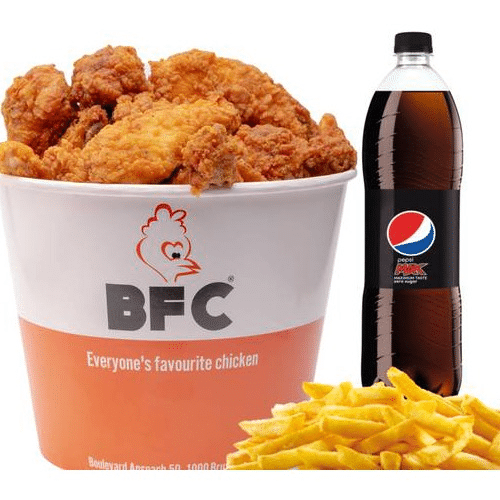 Menu maxi bucket