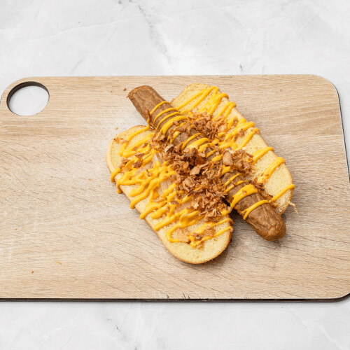 Hot dog fricadelle