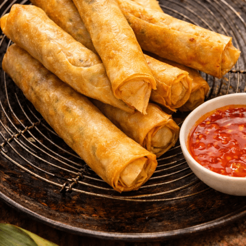 Loempia Tjee (vegetarische loempia's)