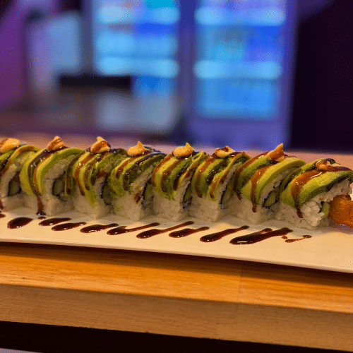 Sushi dragon roll