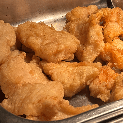Beignets de poisson à la sauce aigre-douce