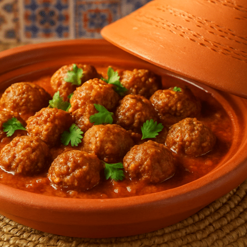Tajine de boulettes kefta