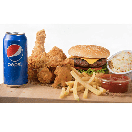 Mix Antwerpen vleesburger menu 2