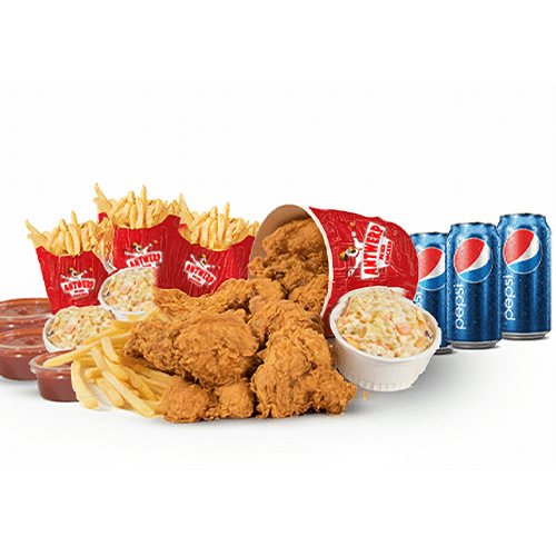 Family bucket menu XXL