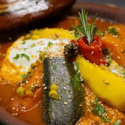 Tajine kefta à l'oeuf