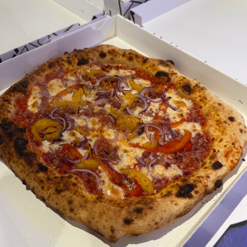 Pizza chair à saucisse italienne