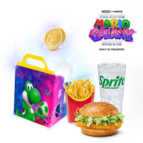Super Mario Galaxy Movie Meal McChicken®