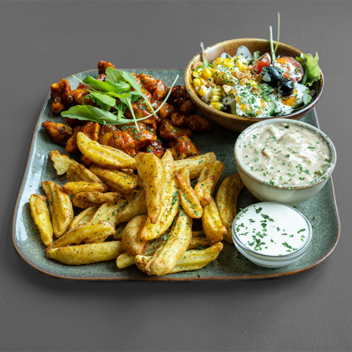 Eilandje hot chicken bbq