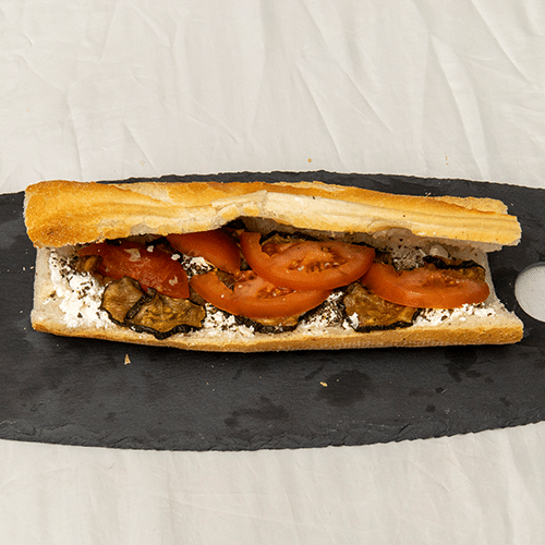 Sandwich Feta légumes grillés