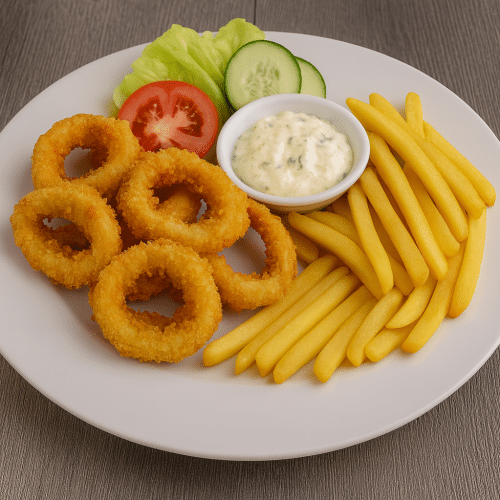 Menu calamares fritti