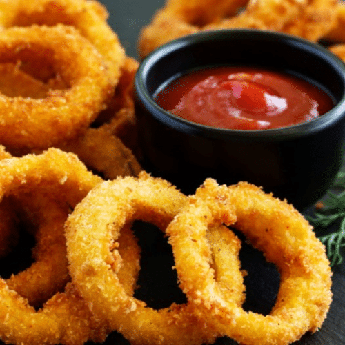 Onion rings (6 stuks)