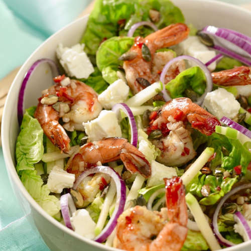 Scampi salade