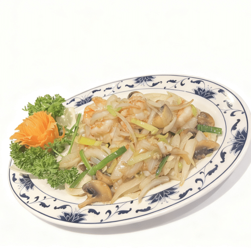 Scampi's met look en boter