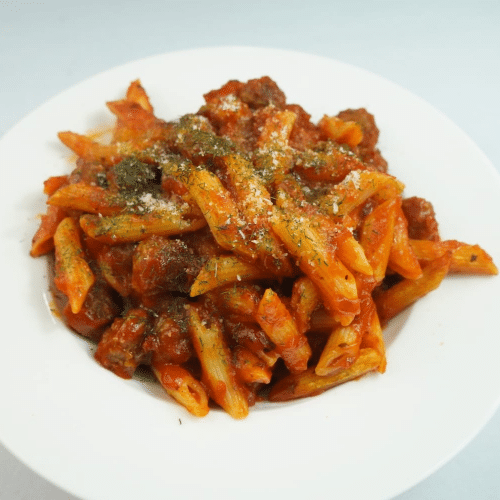 Pasta meatballs