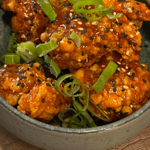 Korean fried chicken - spicy