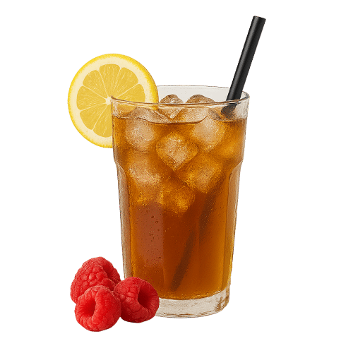 Ice tea framboise